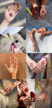 Load image into Gallery viewer, The Henna Box - 4 x Instant Henna and Stick-On Rhinestones Set