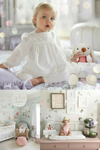 Load image into Gallery viewer, Newborn Baby Gift Set Plush Rabbit and Muslin Receiving Blanket - Ruby