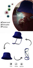 Load image into Gallery viewer, Set of 2 Kids Bucket Hats With Visors - Red and Navy