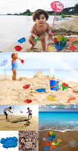 Load image into Gallery viewer, 13 Piece Beach Bucket Set - Blue