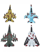 Load image into Gallery viewer, Kids Military Playset - Set of 4 Die-Cast Military Aircraft & Army Backpack