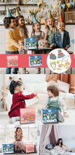 Load image into Gallery viewer, Kids Creative Art Set Stained Glass &amp; Big Gem Diamond Painting - Set of 2
